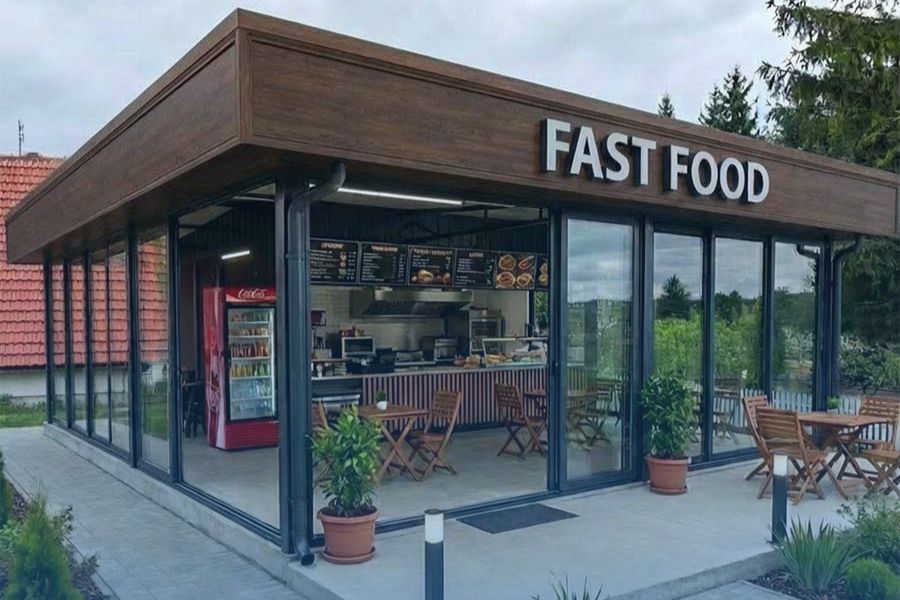  Fast food modularni objekti